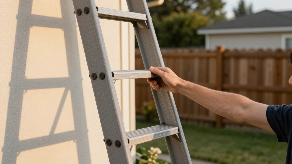 24 ft fiberglass extension ladder