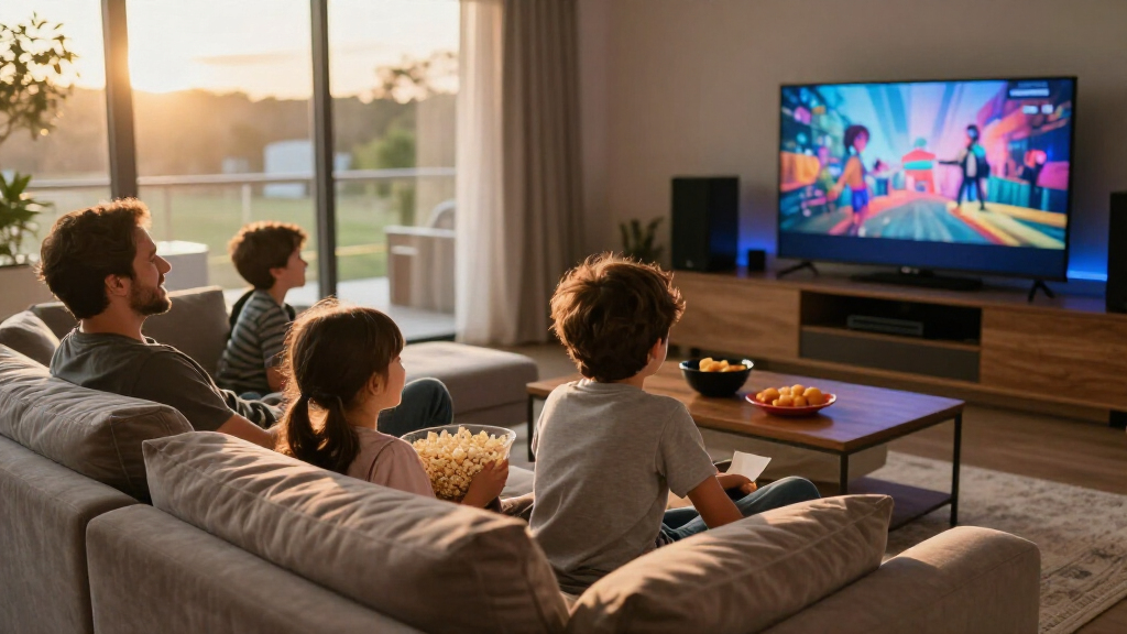 best media room sectional for family movie nights