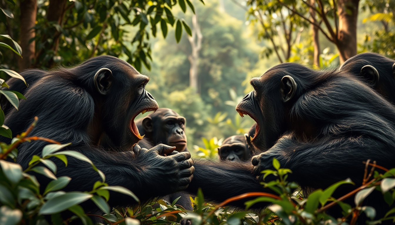 Case Studies: Notable examples of chimpanzee wars