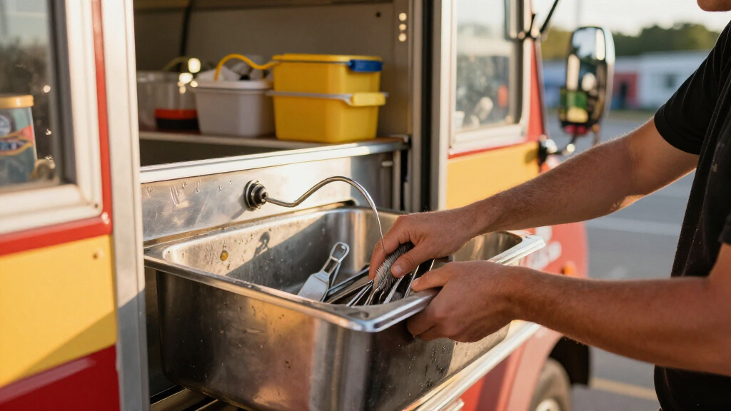 best stainless steel portable sink for food truck