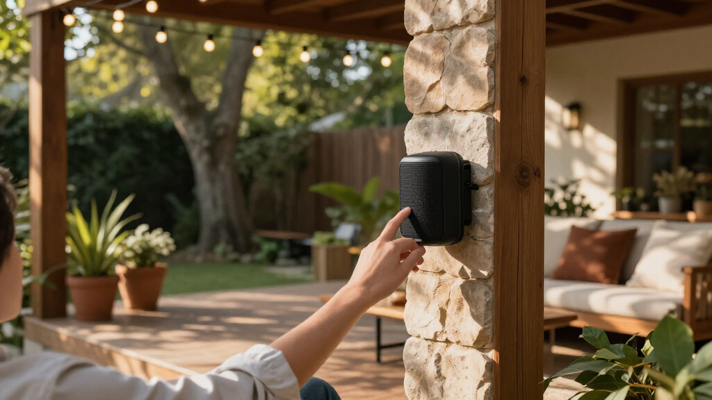 outdoor speaker system wired