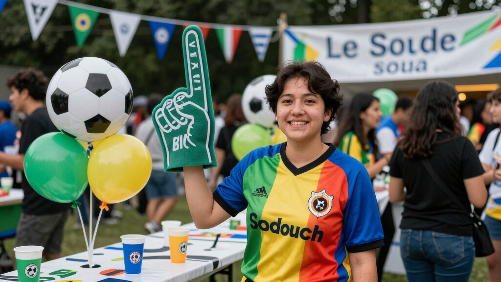 soccer fan party supplies