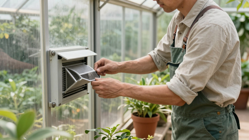 best greenhouse heat and vent systems
