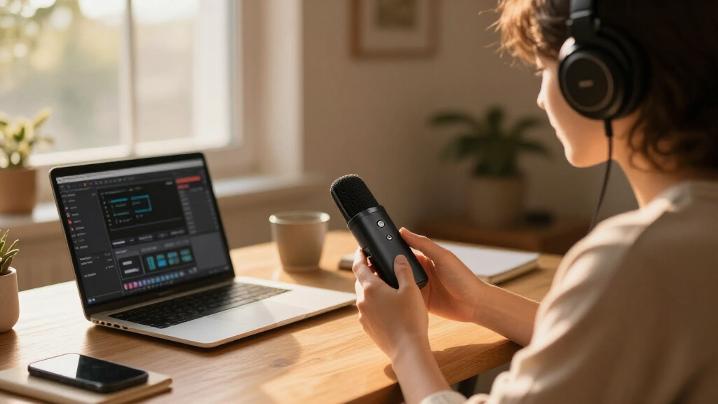 portable USB microphone for streaming