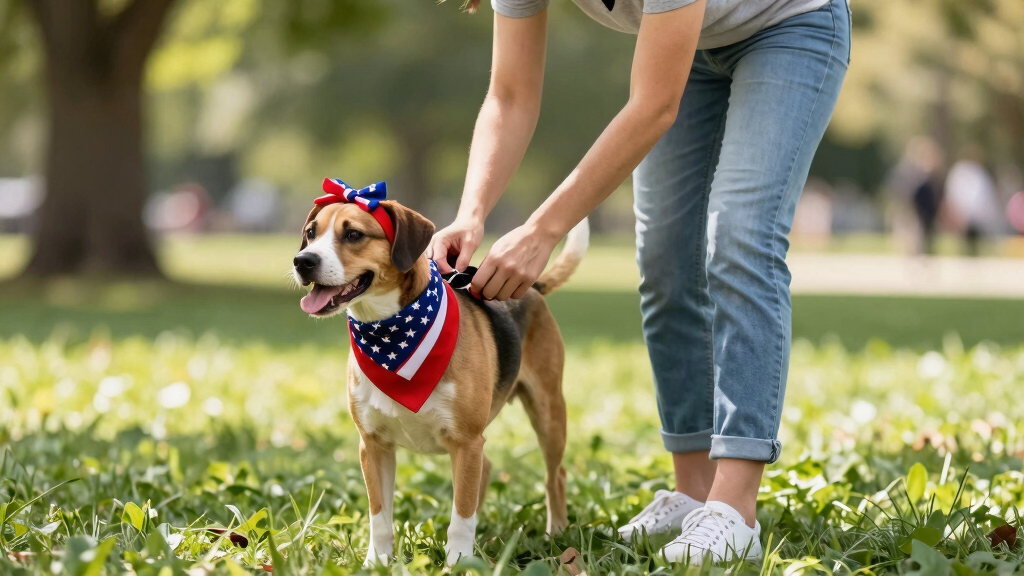 pet patriotic accessories