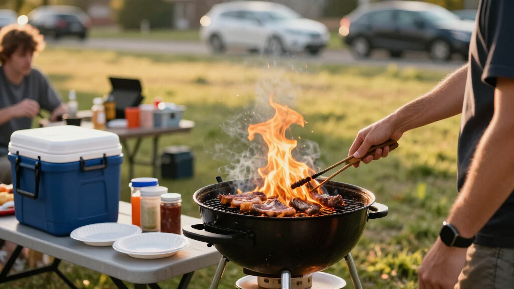 portable tailgating grills