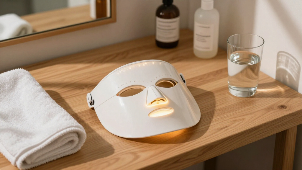 led mask light therapy