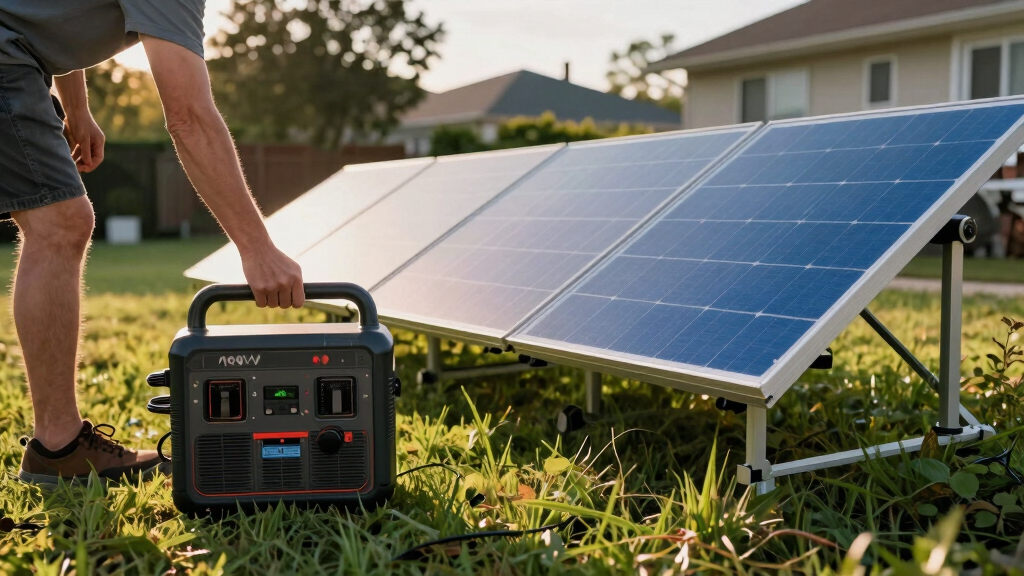 solar generator kit with 200w panels