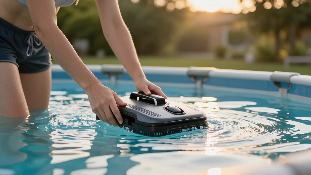 robotic pool vacuum for above ground pools