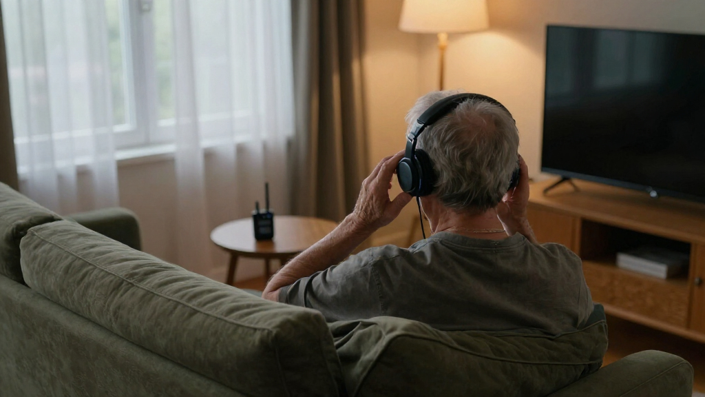 TV headphones for hearing impaired