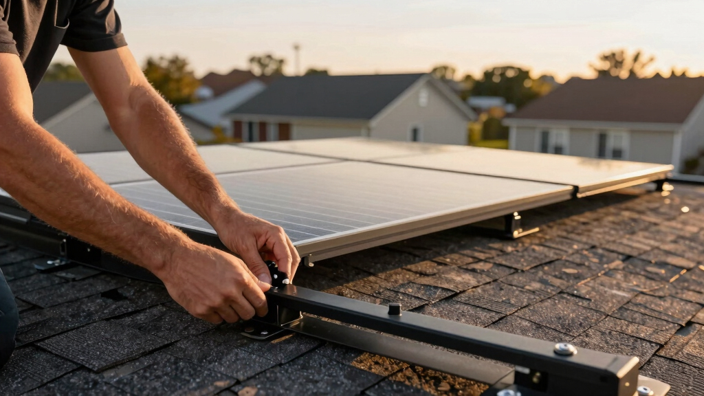 best solar roof mounting kit for residential use
