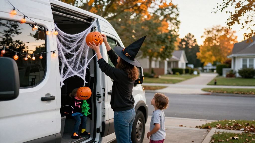 van Halloween costume accessories