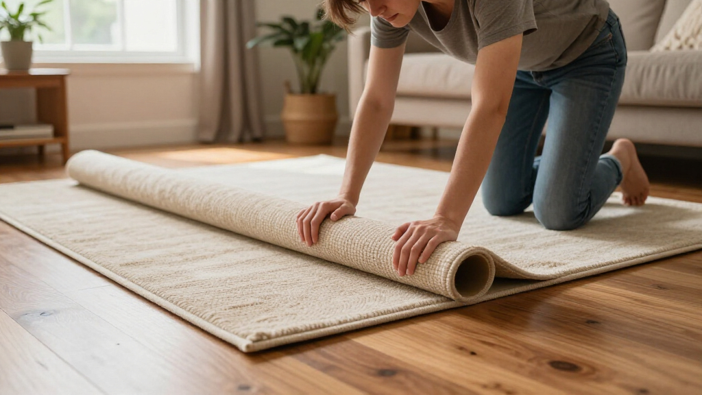 rug anti creep underlay