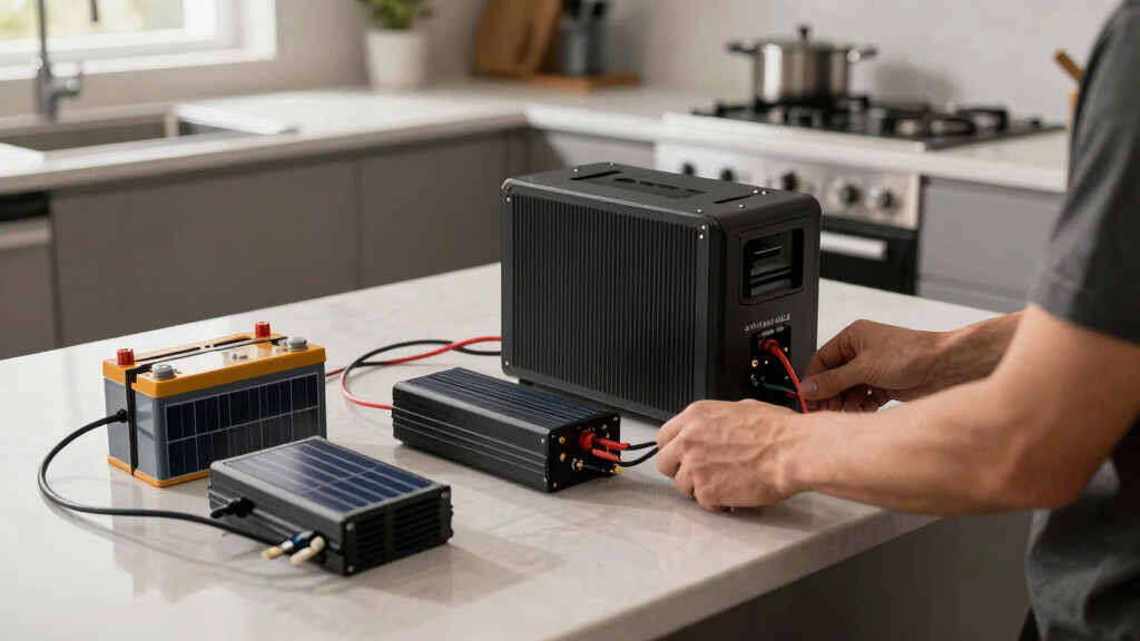 solar backup power stations