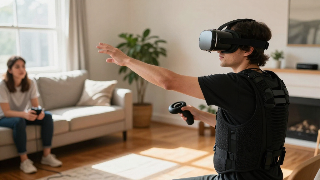 VR haptic vests