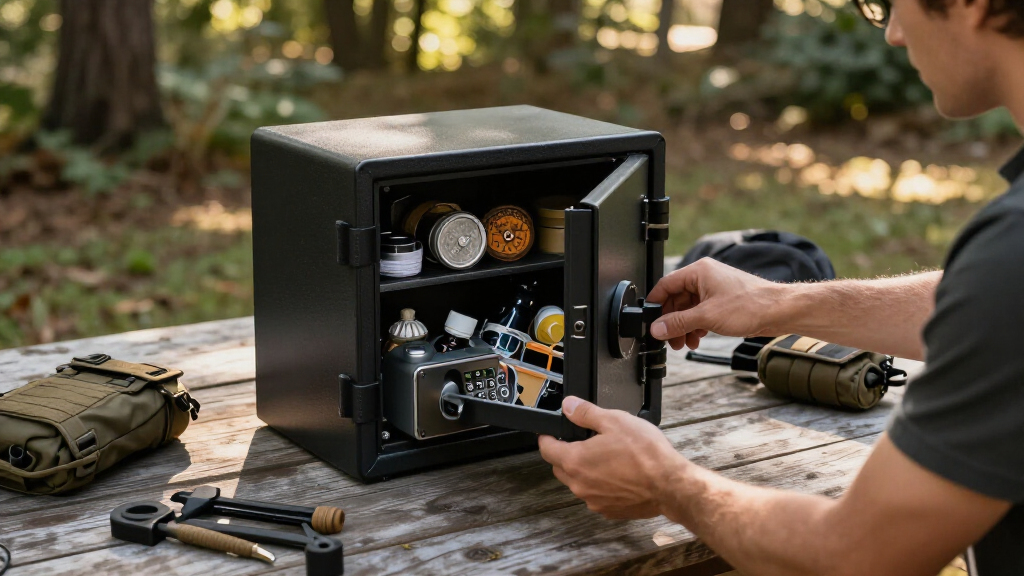 best lockable gun safe sized case for valuables