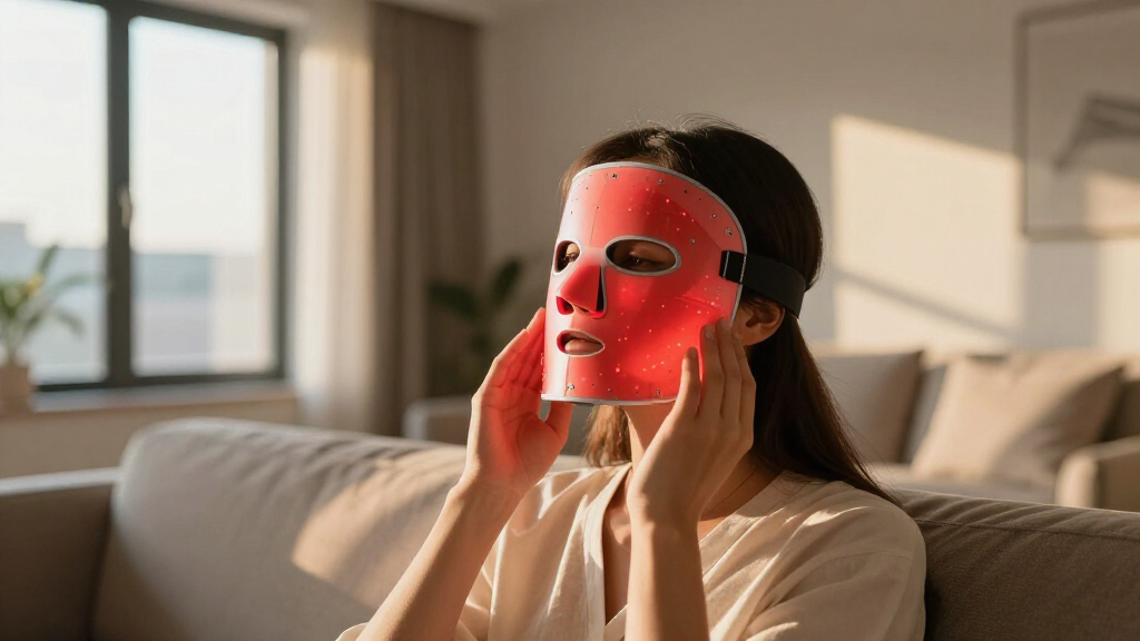 red light therapy mask