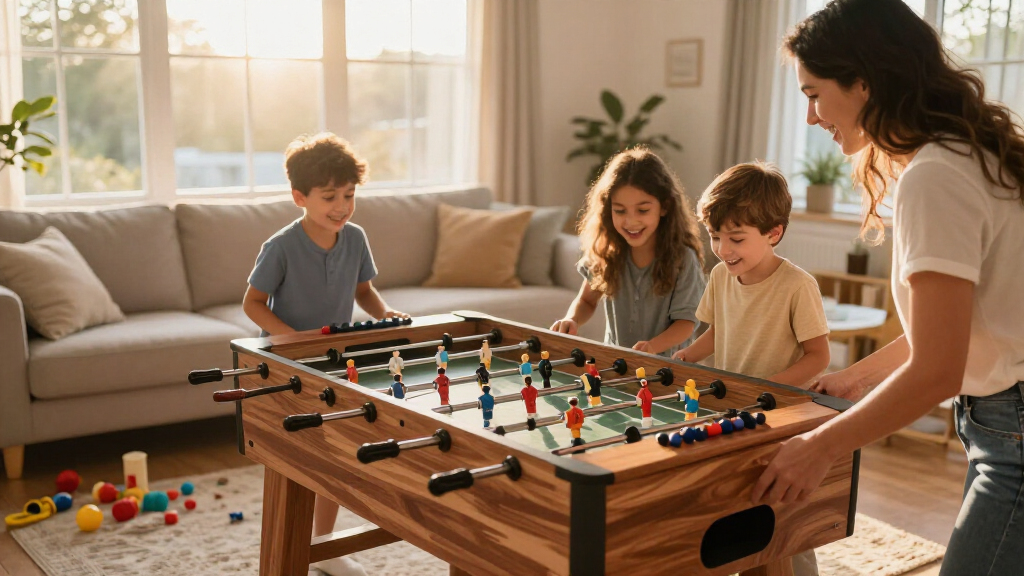best foosball table for family play
