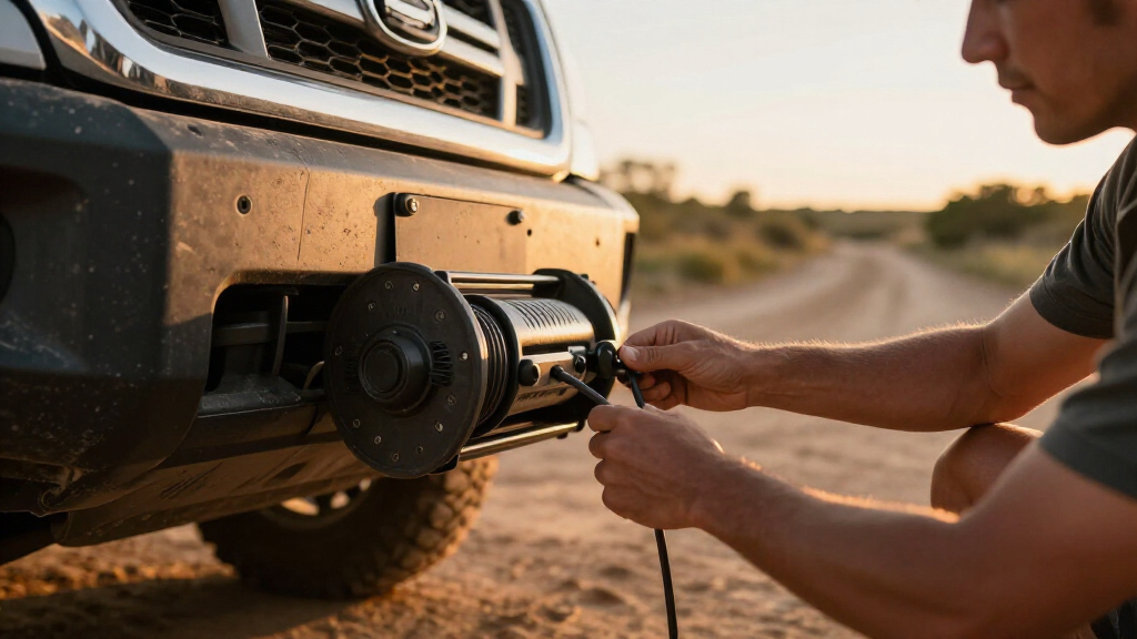 offroad vehicle winches