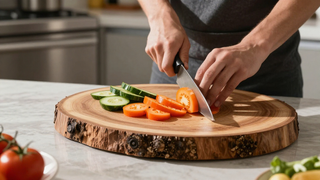 rated cutting board set large end grain