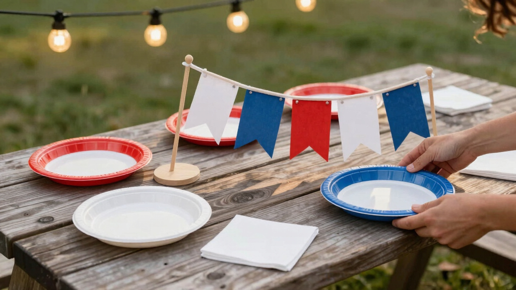 patriotic outdoor party supplies