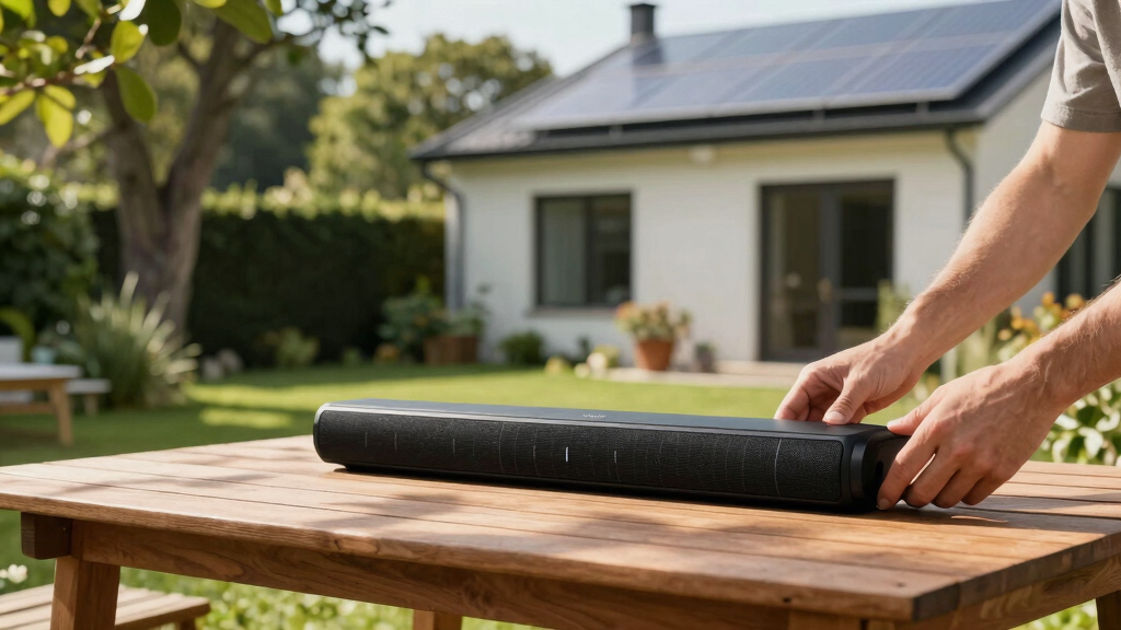 15 Best Solar-Powered Outdoor Soundbars in 2026