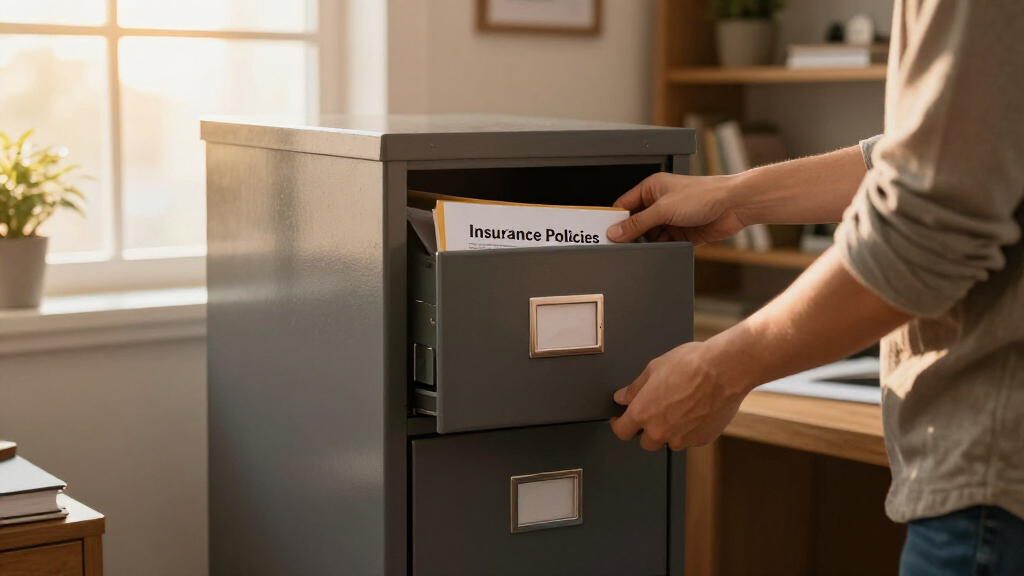 best 4-drawer fireproof file cabinet for insurance policies