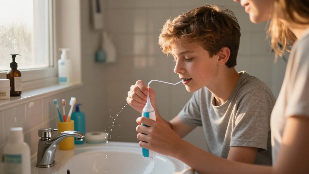 water flossers for braces teens