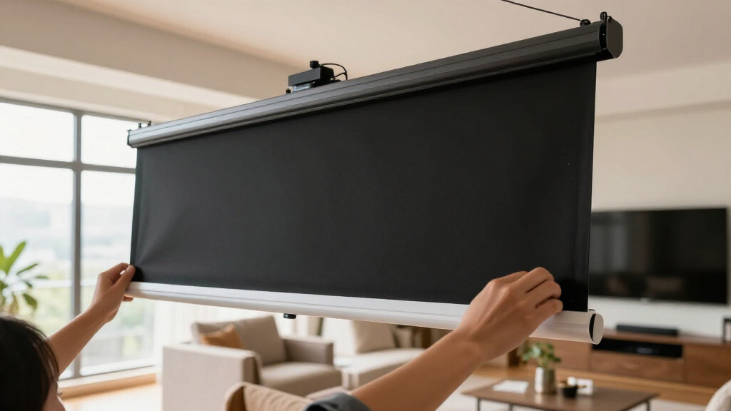 projector screens fixed frame