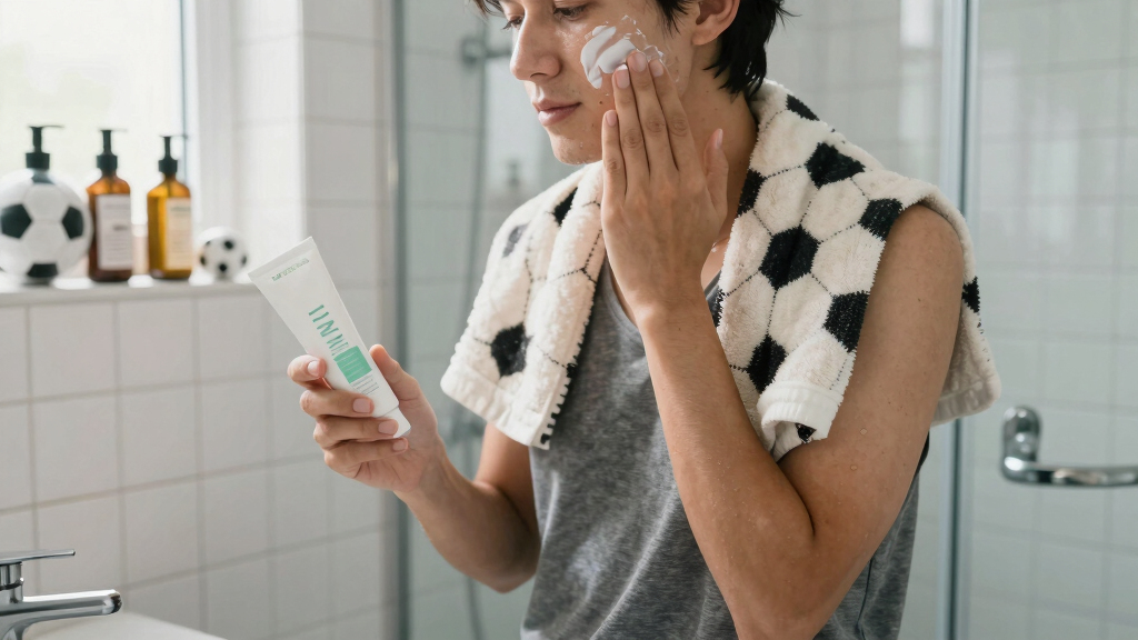 skincare products for soccer fans