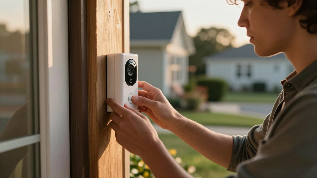 4k doorbell camera wired