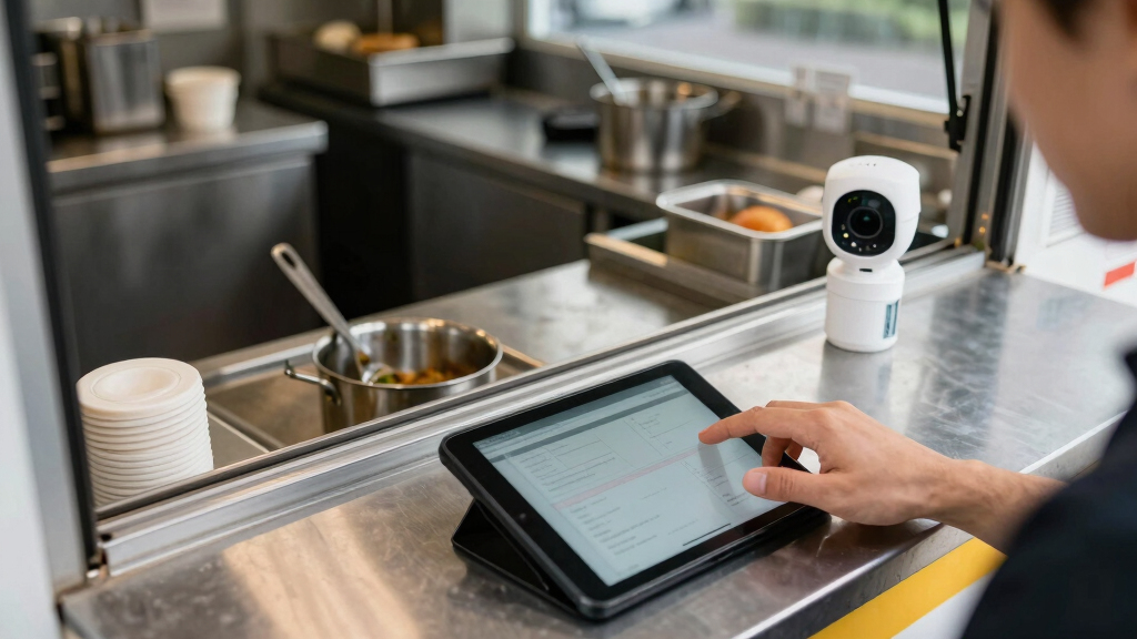 best security cameras with night vision for food truck