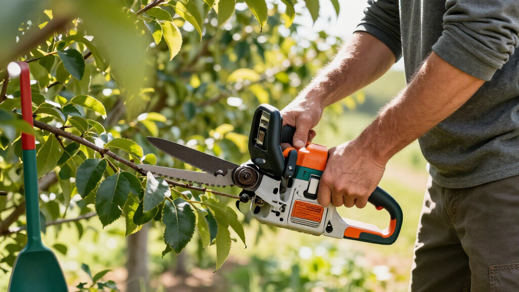 best cordless pruning saw for orchard and garden work