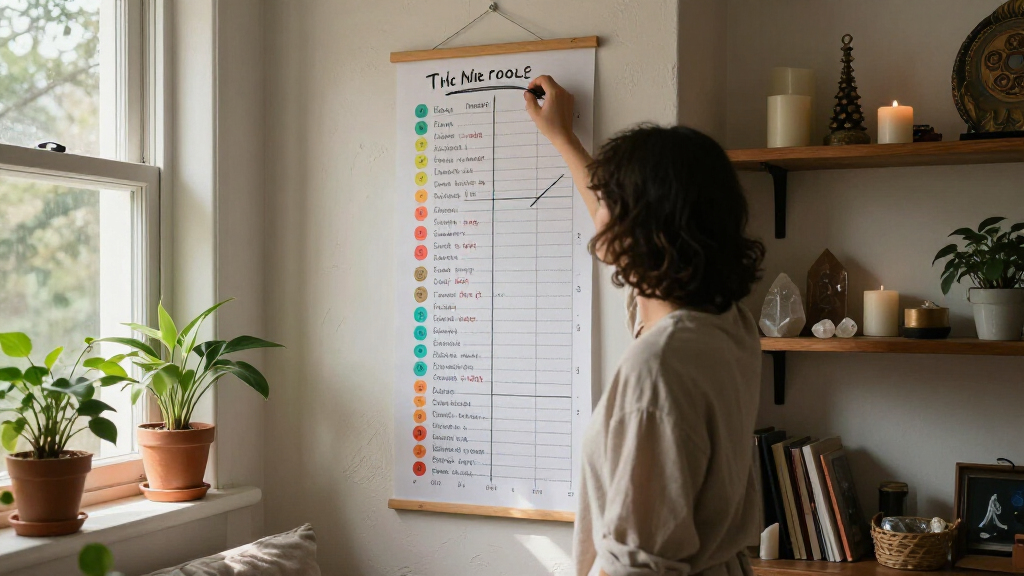 goal tracker wall charts