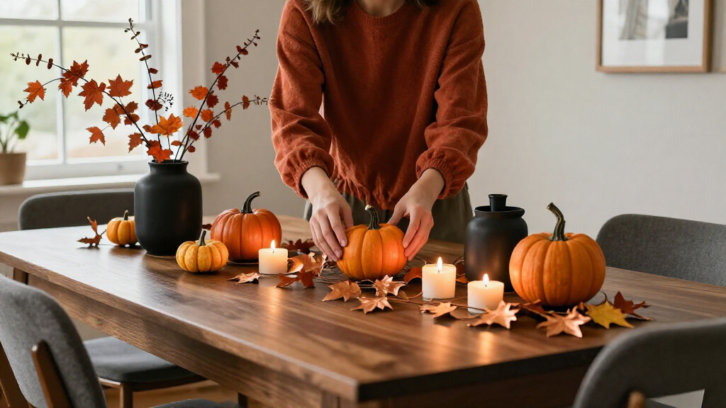 Halloween tabletop decorations