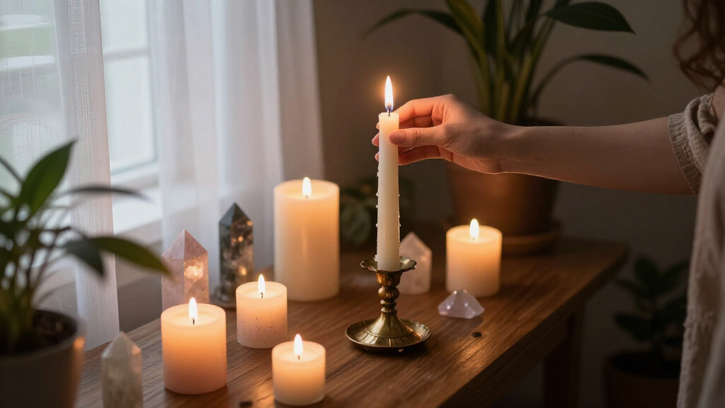 spiritual candles for relaxation