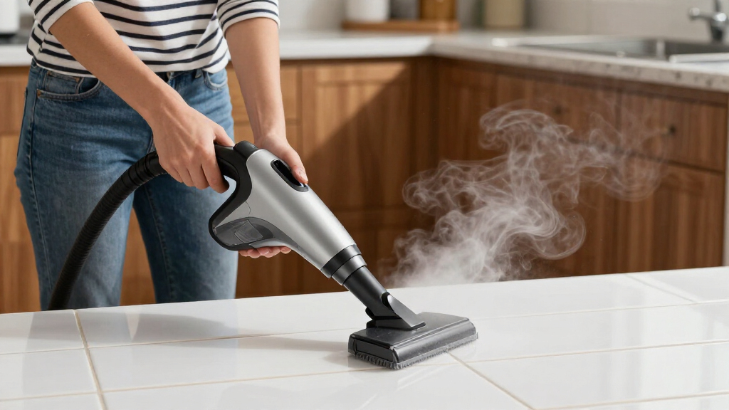 steam cleaner for grout and tile