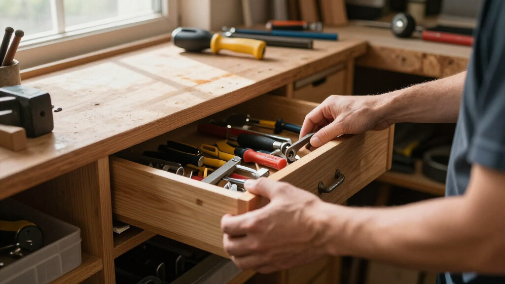 best shop shelving with drawers