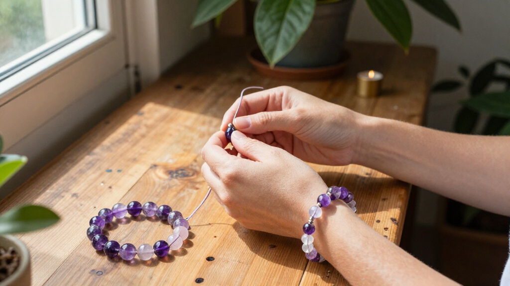 crystal healing bracelets