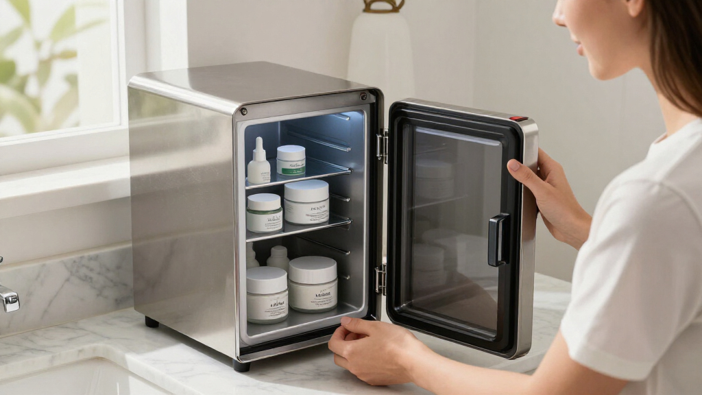professional skincare fridge mini