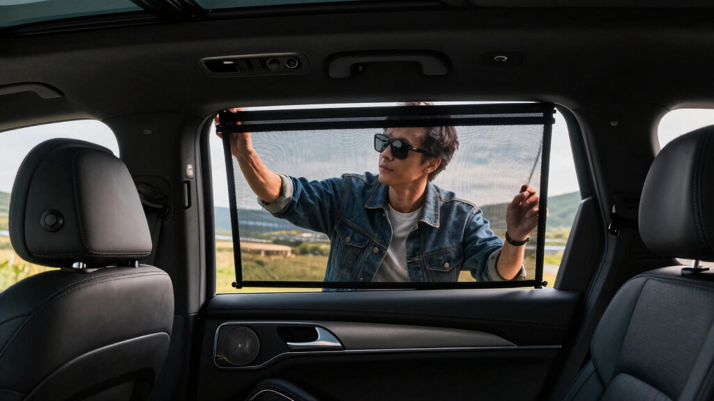 best premium car window shade set for travel
