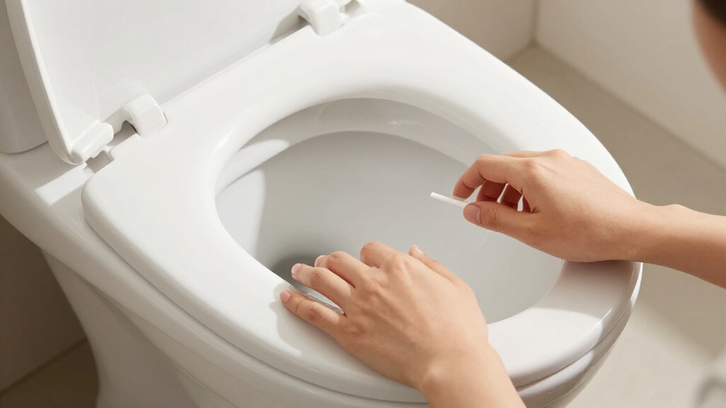 skirted toilet