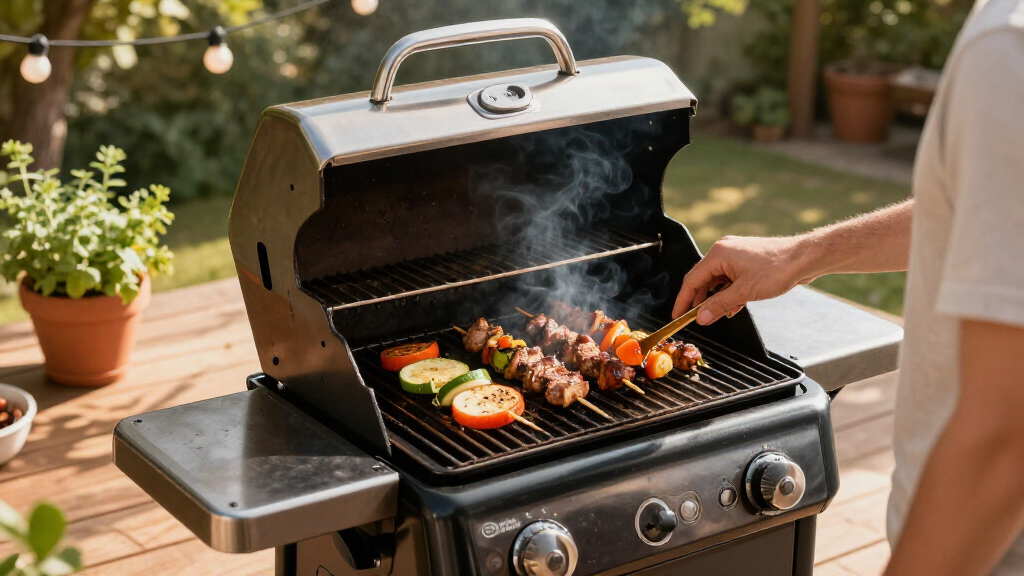 electric outdoor grill