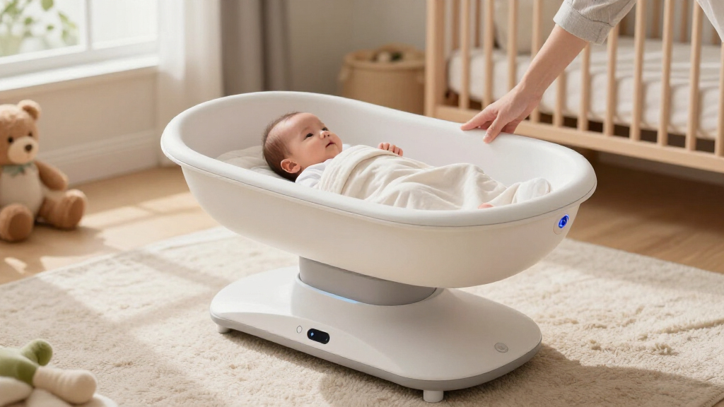 auto rocking bassinets with cry detection