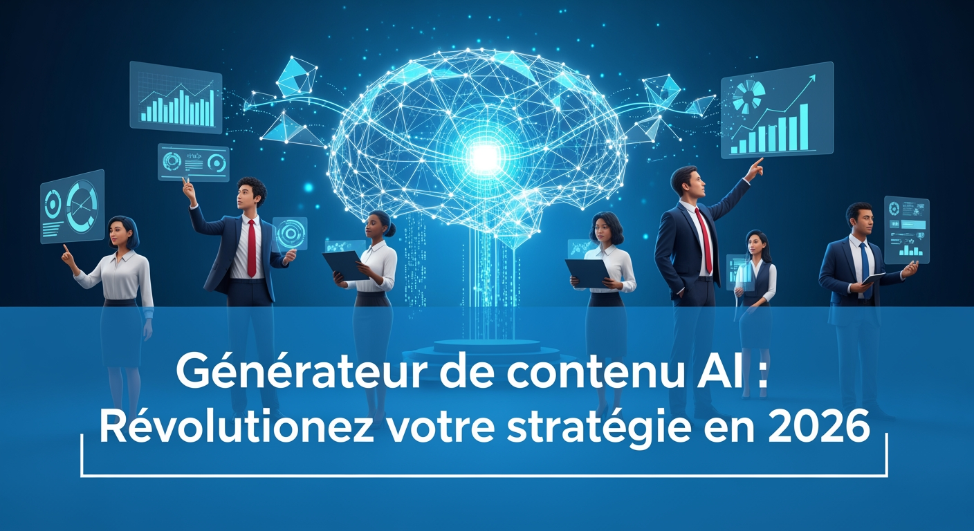 Générateur de contenu AI : Révolutionnez votre stratégie en 2026