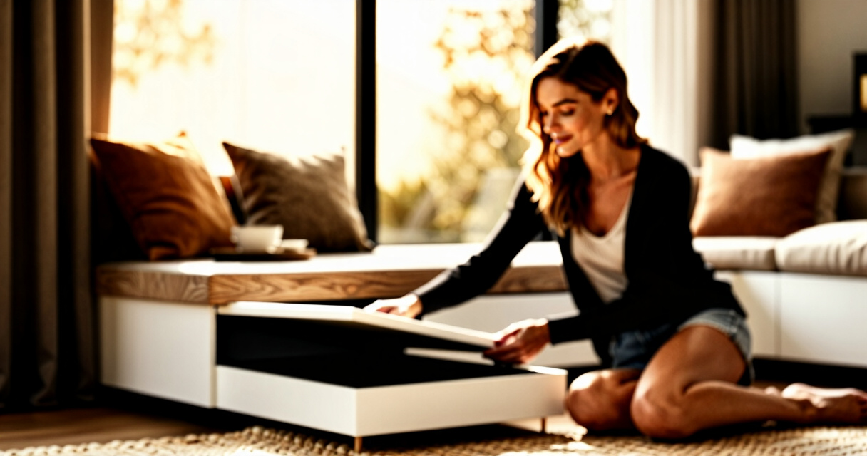 best hidden storage bench for window seat