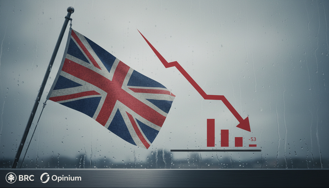 Featured image for BRC-Opinium Survey Shows UK Consumer Confidence at Two-Year Low