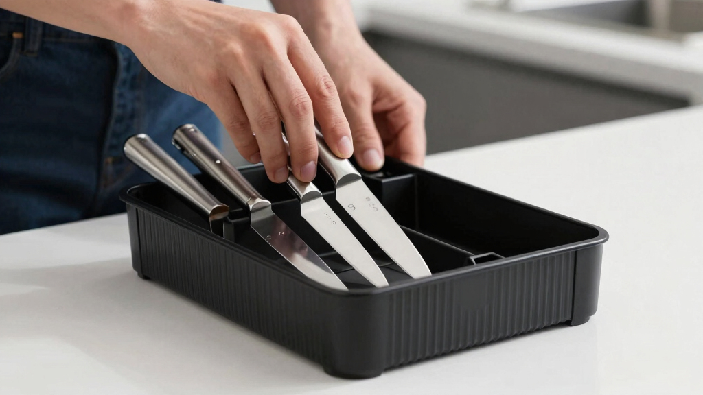 best in drawer knife organizer for sharp knives