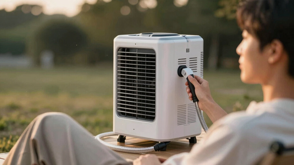 best dual hose portable AC