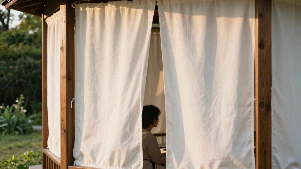 best gazebo with curtains for privacy